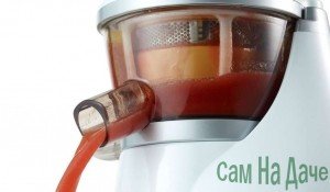 Электро-соковыжималка для томатного сока