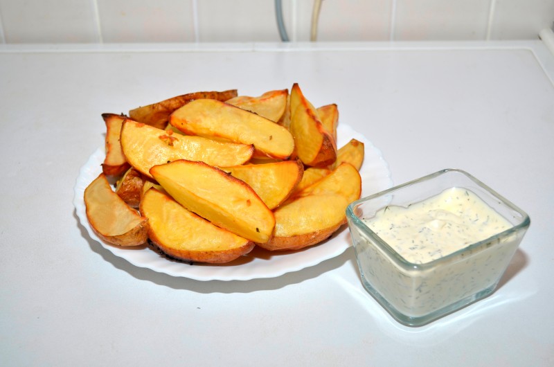 готовая картошка